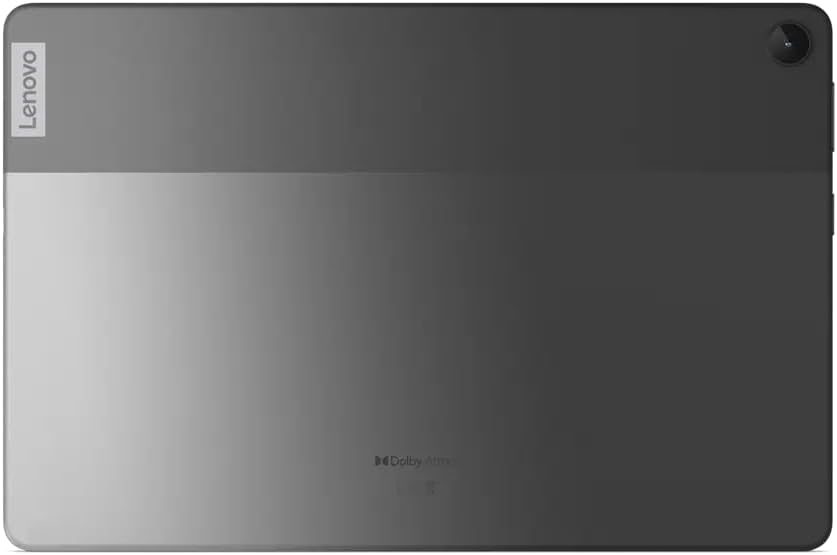 Lenovo Tab M10 10.1" FHD WUXGA Anti fingerprint Display with Unisoc T610 1.8GHz processor, 4GB RAM, 64GB Storage (expandable via microSD), Folio + Film included, Android 12, Storm Grey [ZAAE0086AE]