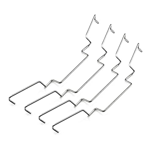 DGHAOP 4pcs Computer Mainboard CPU Radiator Fan Fixing Clip Computer Cooling Accessories, 9CM Wire Buckle Lower Hook Type