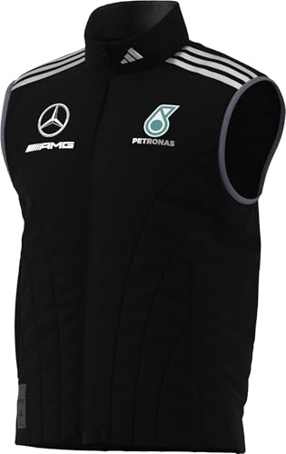 adidas Men's Mercedes - Amg Petronas Formula One Team Mechanics Vest Men Jacket (pack of 1)