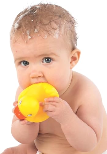 Playgro Bath Duckie - Fully Sealed – Engaging Baby Toy for Development and Sensory Play, 0+ Months