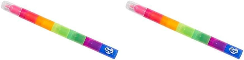 Scented Sweetie Highlighter Set 4-Pieces - 1 count (Pack of 2) 7 Colour Multi