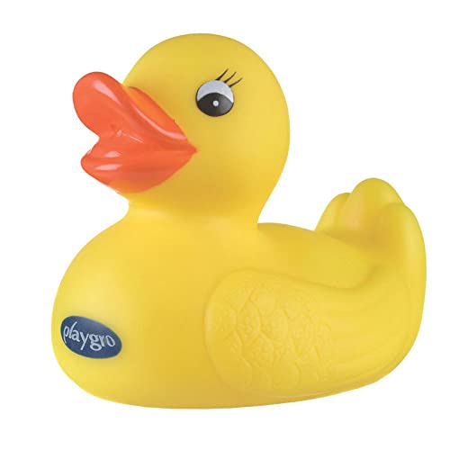 Playgro Bath Duckie - Fully Sealed – Engaging Baby Toy for Development and Sensory Play, 0+ Months