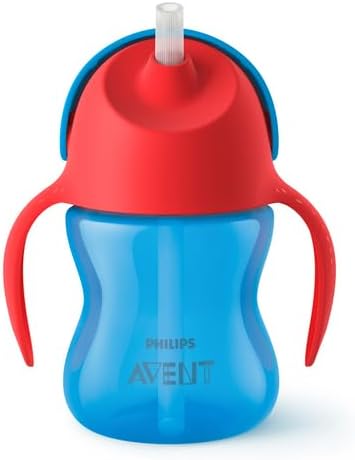 Philips AVENT STRAW CUP 7OZ SINGLE MIXED BOY