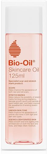 Bio-Oil Skincare oil| Specialist for Scar and Stretch marks,Uneven Skin tone, Ageing & Dehydrated Skin|Dermatologically Tested|Formulated for all Skin types|with Natural Oils(Vitamin A & E)-125ml