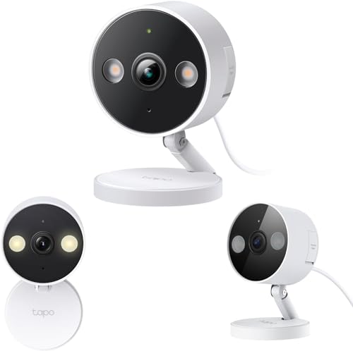 TP-Link Tapo 2K 4MP Home Security Wi-Fi CCTV Camera|Person, Pet & Vehical Detection|Full-Color Night Vision|2-Way Audio|Customizable Cross-Line Detection|Customizable Sound and Light Alarm(C120)