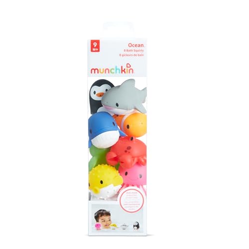 Munchkin® Ocean? Squirts Baby and Toddler Bath Toy, 8 pack