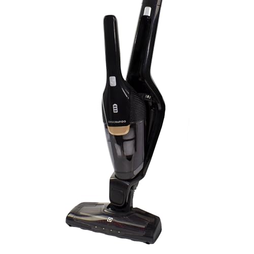 Electrolux 2 in 1 Cordless Handheld Stick Vacuum Cleaner with Powerful Suction, 30 Minutes Runtime, LED Headlight, Double Filtration, Self-Standing Upright Lightweight Vacuum, Best for Home, ZB3501EB