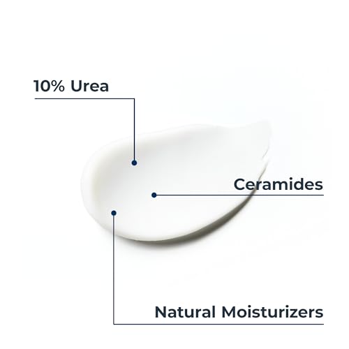 Eucerin UreaRepair Plus 10% Urea Foot Cream with Ceramide, Smoothes Callouses and Thickened Heels, Feet Care for Very Dry, Suitable for Mature & Diabetic Skin, 100ml