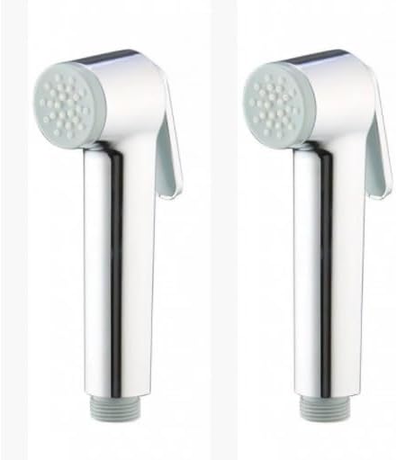 2Pcs Toilet Handheld Bidet Sprayer High Pressure Shattaf Shower Faucet Cleaner Spraying Gun for Bathroom Shower Head for toilet