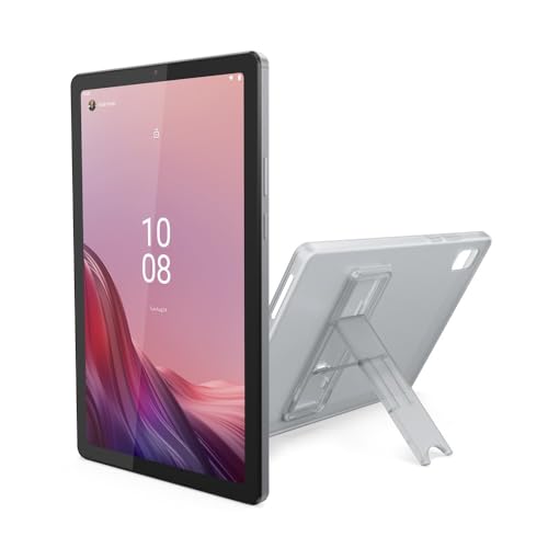 Lenovo Tab M9 Tablet, 9 Inch HD, MediaTek Helio G80, 3 GB RAM, 32 GB Expandable to 2 TB, 2 Speakers, WiFi  Bluetooth 5.1, Android 12 Case and Film, Grey
