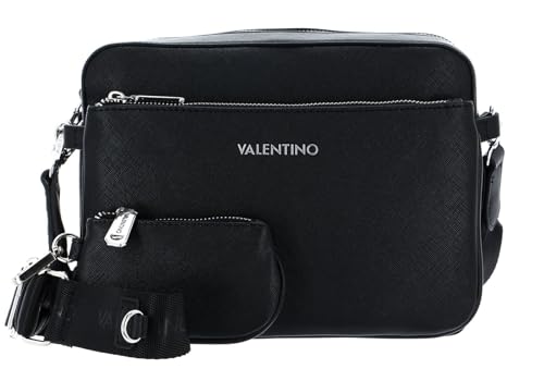 VALENTINO Men's Crossbag 5xq-Marnier Unique Shoulder Bag, Black