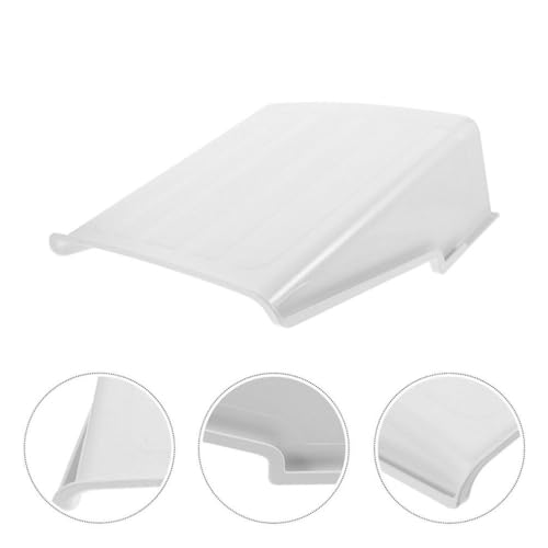 OSALADI Sun Rain Shade Camera Top Cover Shield Protective Roof Weatherproof Glare Protection Cover Sunshade Cctv Camera Top Cover for Outdoor Security Camera, 2 Sets