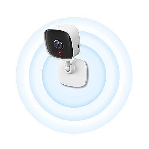 TP-Link Tapo 1080p Full HD Home Security Wi-Fi Camera|Baby Cry, Motion, & Person Detection |Motion Alert|Advanced Night Vision up to 30 ft|2-Way Audio|Sound & Light Alarm|Easy Setup via Tapo App(TC60)