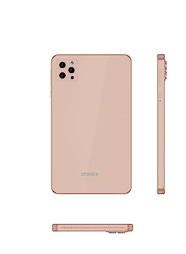 Atouch at your heart Atouch 7inch IPS Smart Android Tablet with Wireless Bluetooth,WiFi and Dual SIM 5G Zoom Supported X18 Kids Tablet with Protective Cover (Golden)