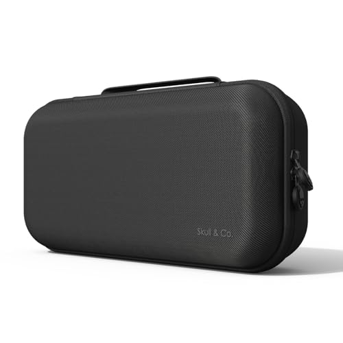 Skull & Co. Portable Hard Shell Protective Travel Carrying Case for PlayStation Portal - Black