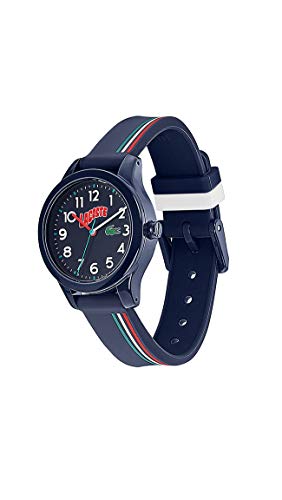 Lacoste Kids's Blue Dial Multiple Color Silicone Watch - 2030028