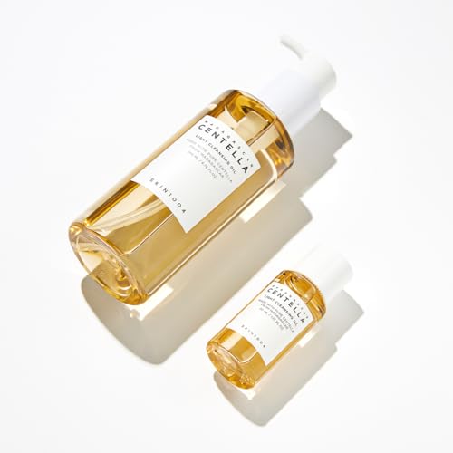 SKIN1004 Madagascar Centella Travel Kit, Toner, Ampoule, Soothing Cream, Cleansing Oil, Ampoule Foam, Basic Skincare Box, Compact Size, Soothing Calming