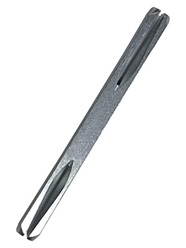 Universal Hardware 8mm x 120mm Split Steel Spindle Door Windows Handle Spindles Silver Finish Sizes from 50mm to 150mm (Pack of 1)