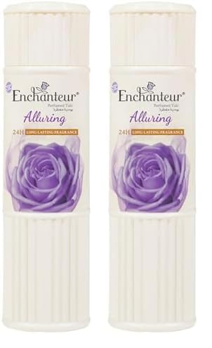 Enchanteur Alluring Talc Fragrance Powder 125g (Pack of 2)