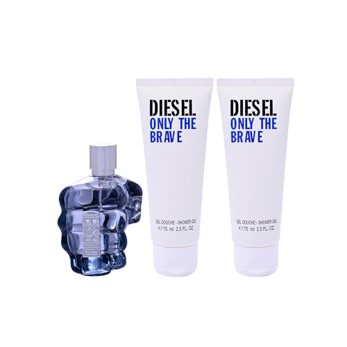 Diesel Only the Brave Gift Set (Eau de Toilette 125ml + 2 x Shower Gel 75ml)