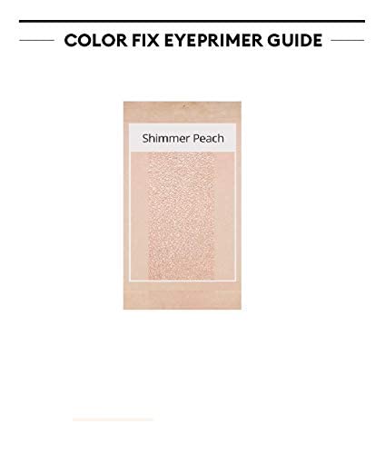 Missha Colour Fix Eye Primer, Shimmer Peach, 7.5G