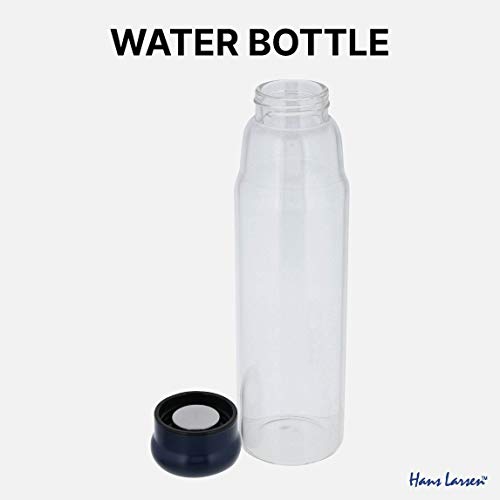 Hans Larsen Water bottle for kids, Glass water bottle with sleeve | Water bottle 500 mL, Hot water bottle with airtight Lids, water bottle bpa free, Glass water bottle for everyday use.