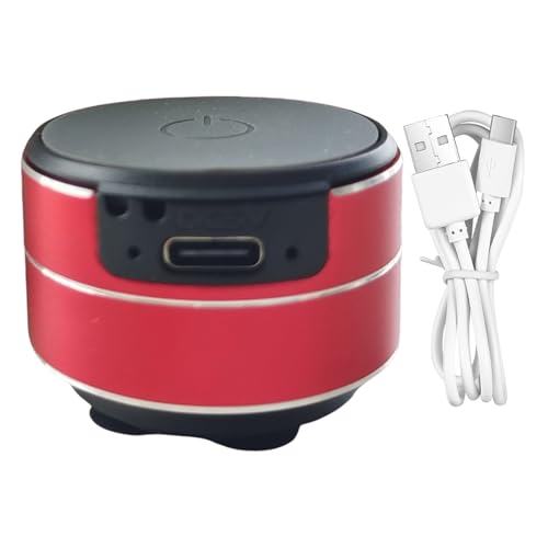 Buzzgo Speaker, Wirelessly BT Speaker, Small Bone Conduction Subwoofer with Enhanced Bass, 360° Surround Sound, Pocket-Sized, Type C Charging, Button Control, Suction Cup Design, for Smooth Surfaces