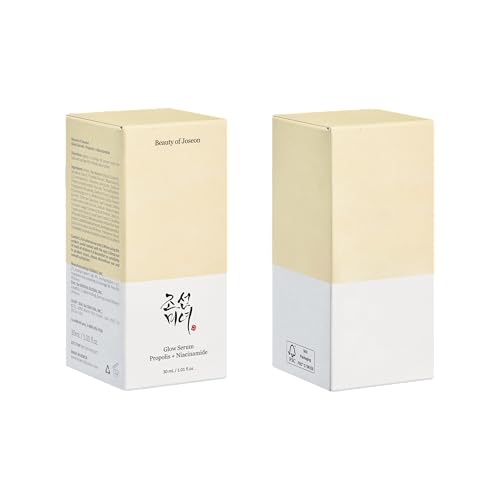 Beauty of Joseon Glow Serum Propolis and Niacinamide Hydrating Facial Soothing Moisturizer for Irritate, Uneven Skin Tone, Korean Skin Care 30ml, 1 fl.oz