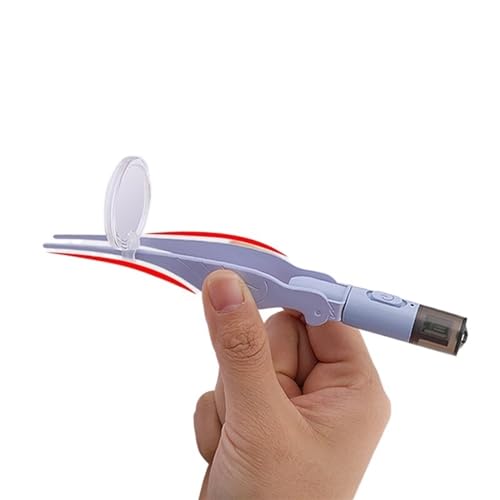 SEMOOR Tweezers Ear Tweezer Ear Wax Removal Tool with LED Light Magnifying Glass Ear Pick Cleaner Earwax Tweezers for Ear Wax Remover Ear Care