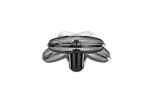 Black & Decker 60W Stand Fan 16 Inch Diameter, 90� Wide Swing 3 Speeds Plus Modes And 5AS Blade, For The Perfect Temperature FS1620-B5 2 Years Warranty