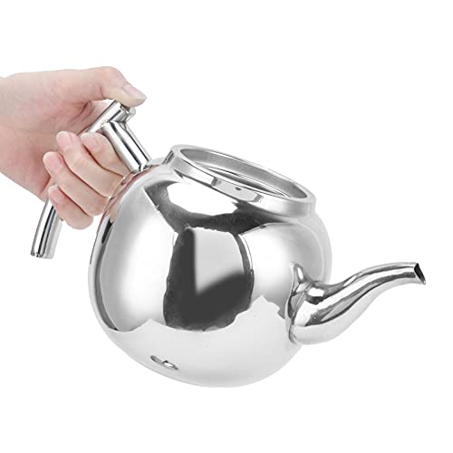 Teapot, Coffee Pot 1050 ml Stainless Steel Teapot Strainer Insert Coffee Teapot with Tea Infuser and Lid Tea Kettle for Iced Tea Maker Loose Tea All Fruits Herbal Infusion Tea Keeps Hot for a Long