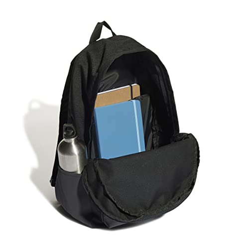 adidas Classic Badge of Sport 3-Stripes Backpack- BLACK/WHITE