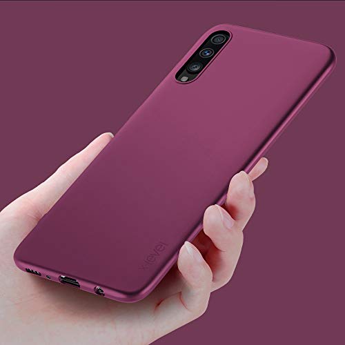 X-level Galaxy A70 Case, Slim Fit Soft TPU Ultra Thin A70 Mobile Phone Cover Matte Finish Coating Grip Phone Case for Women Compatible Samsung A70 5G