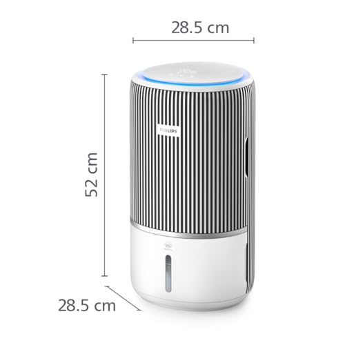 Philips Smart 2-in-1 Air Purifier & Humidifier PureProtect Water 3400 Series - 78 m2, HEPA, Active Carbon, 5 Speed, Sleep Mode, Child Lock, 3.2L Water Tank, Connected, White - AC3420/10