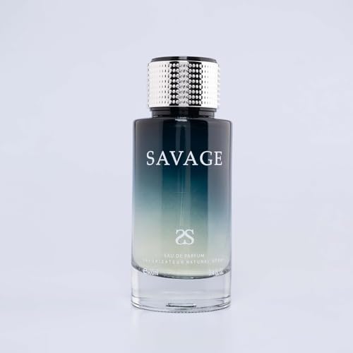 Symphony Perfume SAVAGE Eau De Parfum, 100ml 3.4oz, Sauvage CD, Luxury for Men, Long Lasting, Woody, Aromatic Fresh Masculine, Lavander, Signature Scent