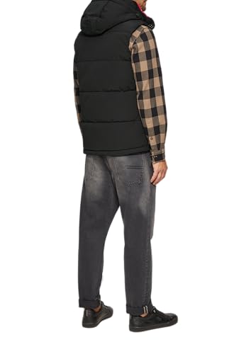s.Oliver Men 2150478 Puffer vest with removable hood