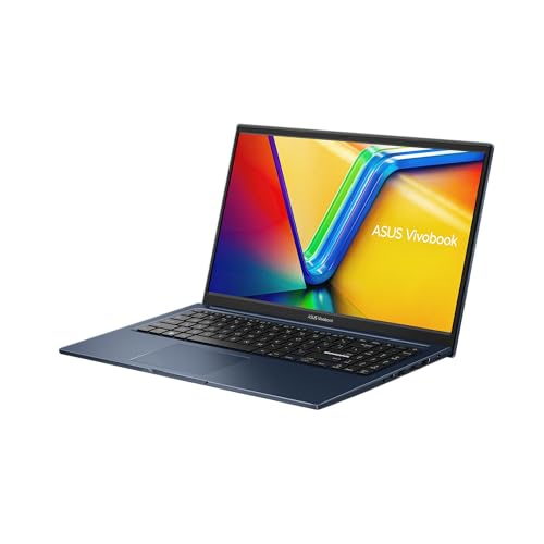 ASUS Vivobook 15 Laptop | 15.6 Inch Full HD 16:9 IPS Display | Intel i5-1335U | 16 GB RAM | 512 GB SSD | Intel Iris Xe | Windows 11 | QWERTZ Keyboard | Quiet Blue (Upgraded)