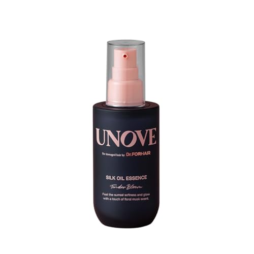 UNOVE Silk Oil Essence Hair Serum 70ml/2.4fl.oz | Nourishing Hair Oil for Dry, Frizzy, and Damaged Hair | Lightweight Smoothing Serum | Frizz Control and Split End Care | Heat Protection