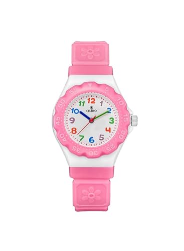 Astro Kids Watch, Analog Display and Polyurethane Strap - A23803-PPPP, Pink