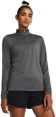 Women's Tech Twist Quarter Zip - Grey