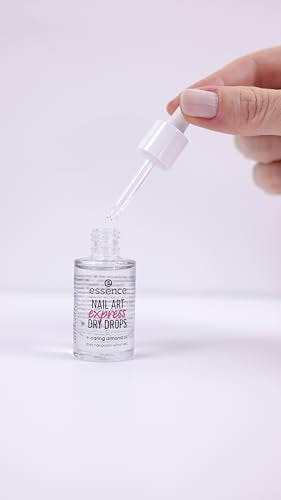 Essence Express Dry Drops, Clear - 8 Ml