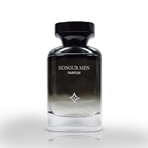 Frais Et Frais Honour Men Perfume 50ML - Eau de Parfum - Men's Leathery & Musky Fragrance with Bergamot, Leather & Ambroxan