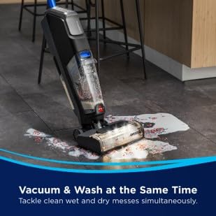 BISSELL Crosswave Omnifind 4006K – Cordless Wet & Dry Vacuum & Mop – Powerful 2-In-1 Cleaner With Furfinder light feature, Tangle-Free technology & Self-Cleaning | 2 years BISSELL warranty