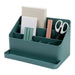 BLUE GINKGO Desk Organizer - Office Organization | Stationery, Craft Organizer, Pencil Holder, Pen Holder for Desk | Office Desk Accessories (Made in Korea) - Green