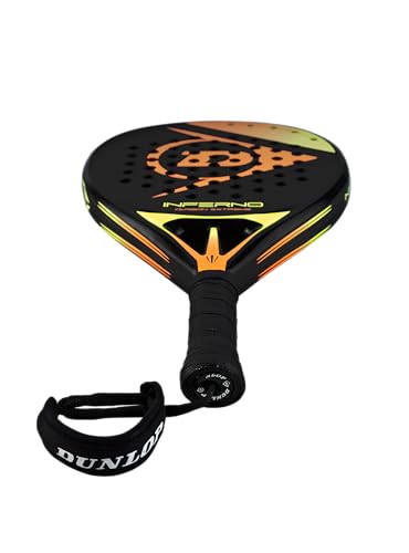 Dunlop Inferno Carbon Extreme Padel Racket - Yellow/Orange