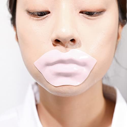 Kocostar Lip Mask Sheet Cherry Blossom | Ultra-Hydrating Hydrogel Treatment For Soft, Smooth Lips | Pack Of 1, 3G