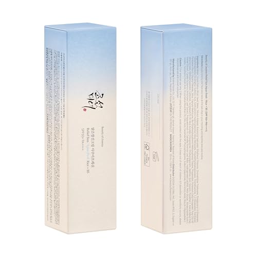 Beauty of Joseon Relief Sun Aqua-Fresh Rice+B5 Sunscreen for face Sun moisturizing with SPF 50 PA++++ Korean sunscreen skincare 50ml, 1.69 fl.oz