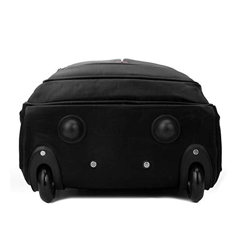 STARGOLD Unisex Water Resistant Wheeled 18in Trolley Backpack