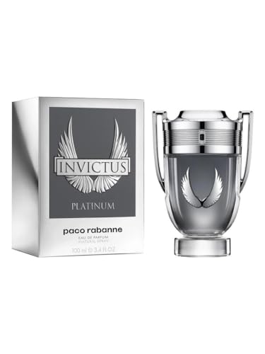 paco rabanne Invictus Platinum EDP For Men 3.4 Fl Oz