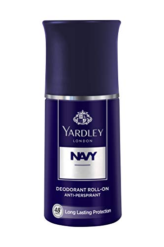 Yardley London Navy Perfumed Gift Set for Men - EDT 100 ml + Body Spray 150 ml Fresh Marine Fragrance